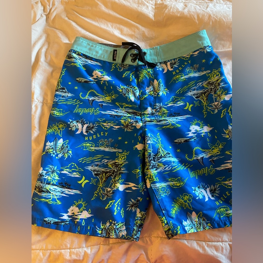 Hurley Tropical Blue Men's Hybrid Shorts
